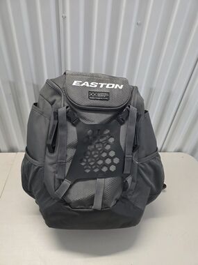 Easton Walk-Off NX Baseball Softball Backpack Bat Equipment Pack Gray Black